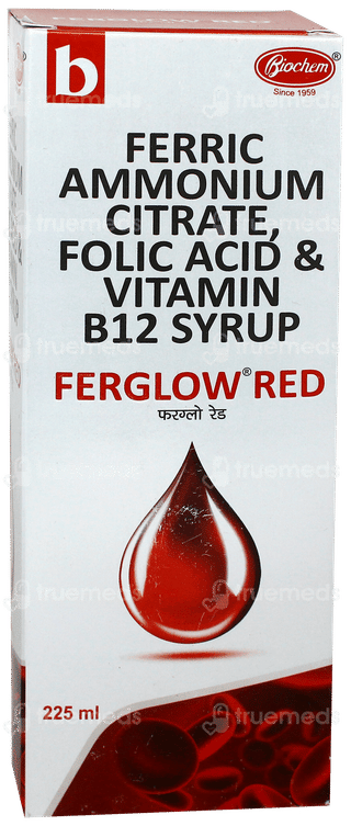 Ferglow Red Syrup 225Ml